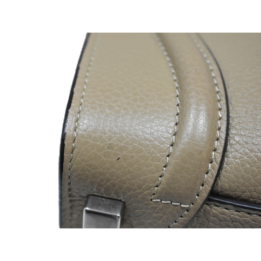 CELINE Luggage Shopper Beige Tan Leather Handbag Bag - Picture 6 of 7